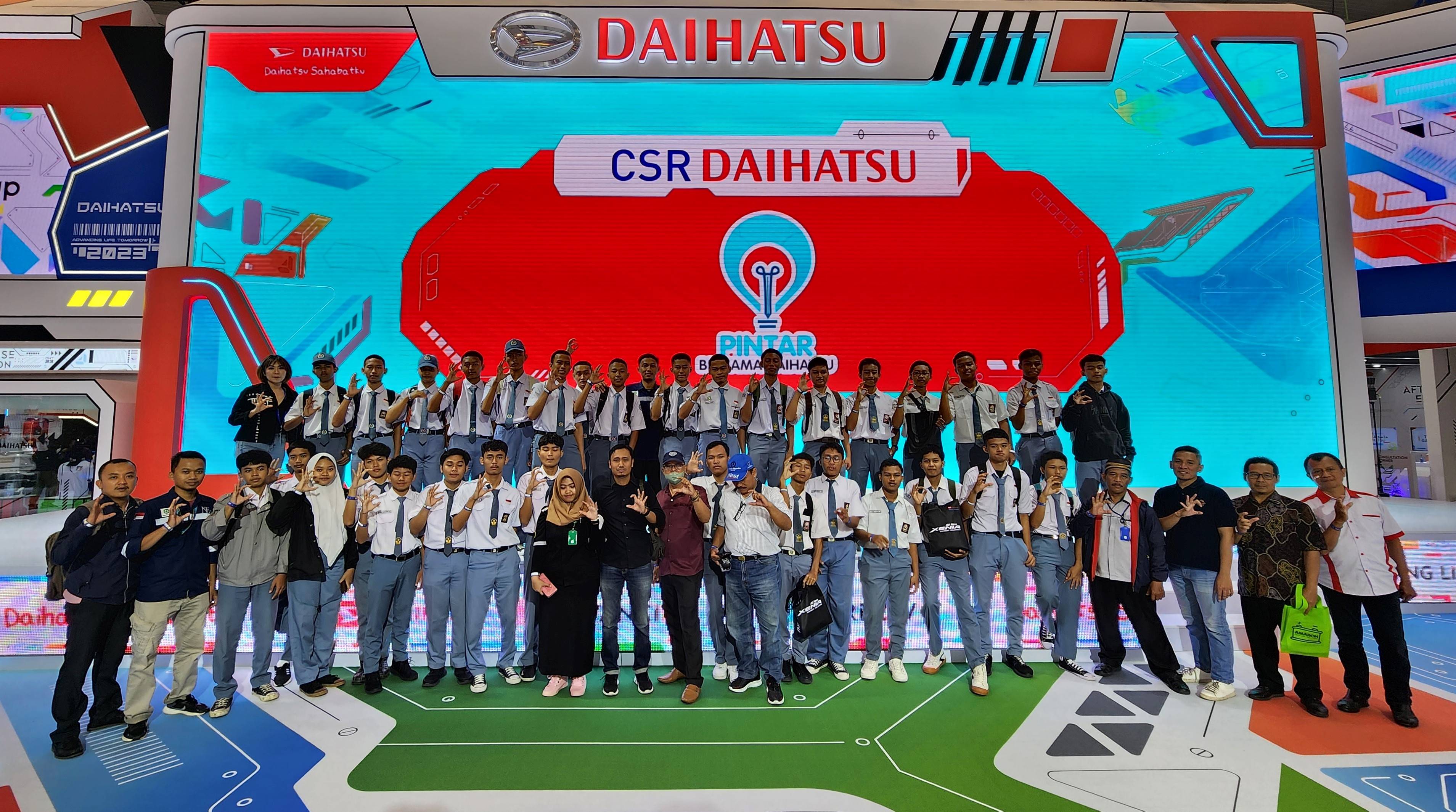Booth Daihatsu di GIIAS 2023 Turut Serta Rayakan Kemerdekaan  Indonesia ke-78